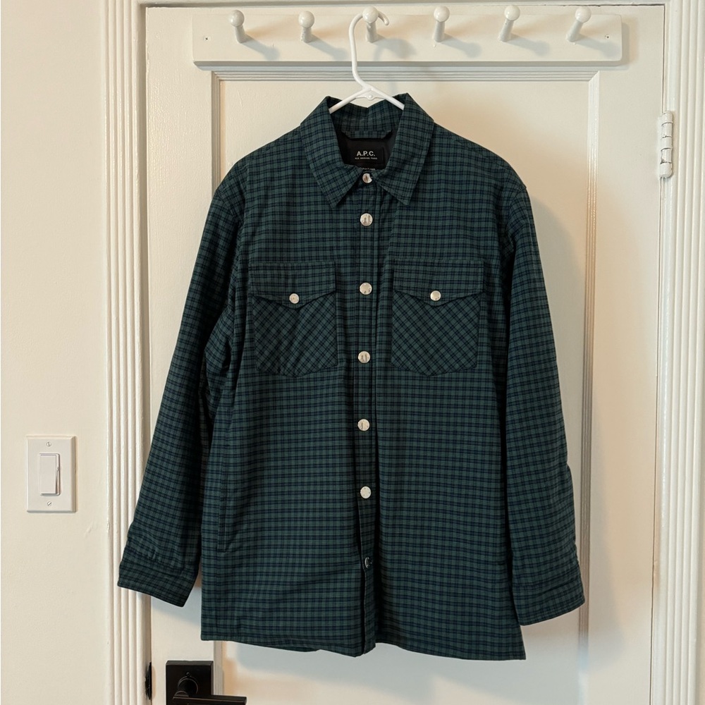 A.P.C. lined shirt jacket